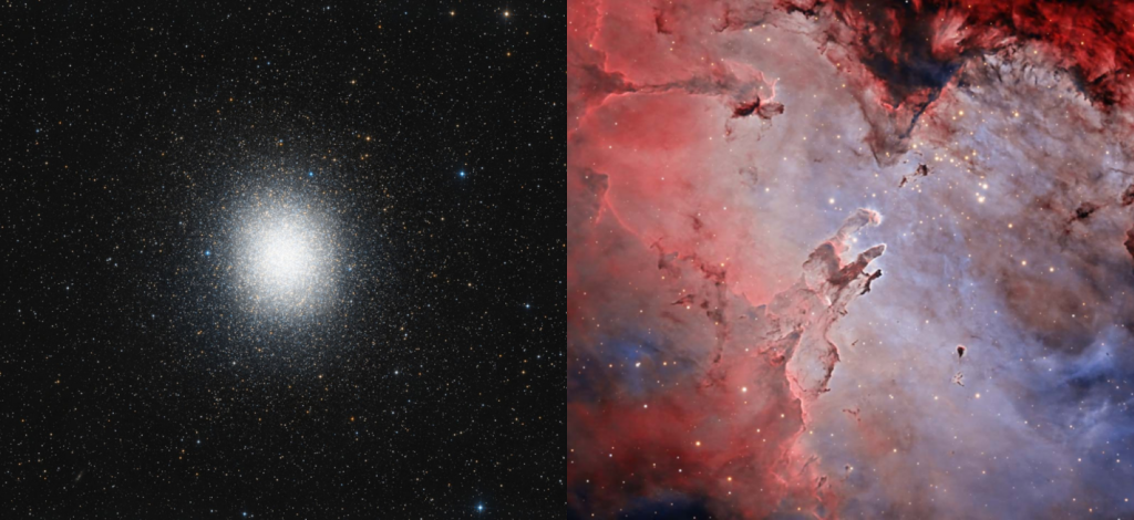 enxame-de-estrelas-e-nebulosa-da-aguia-nas-imagens-astronomicas-da-semana