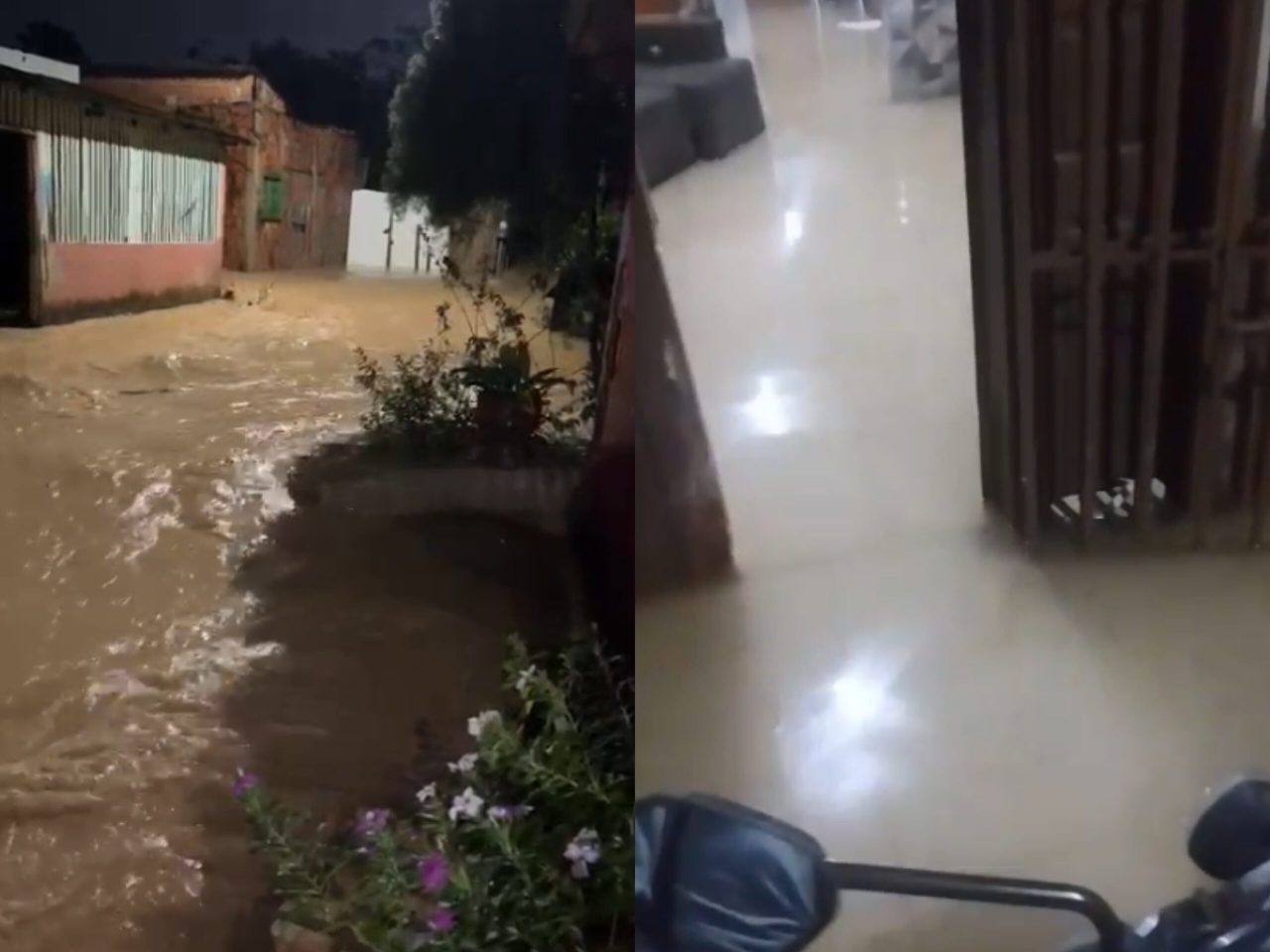 transtorno:-forte-chuva-que-atingiu-rio-branco-deixou-ruas-e-casas-alagadas;-veja-video