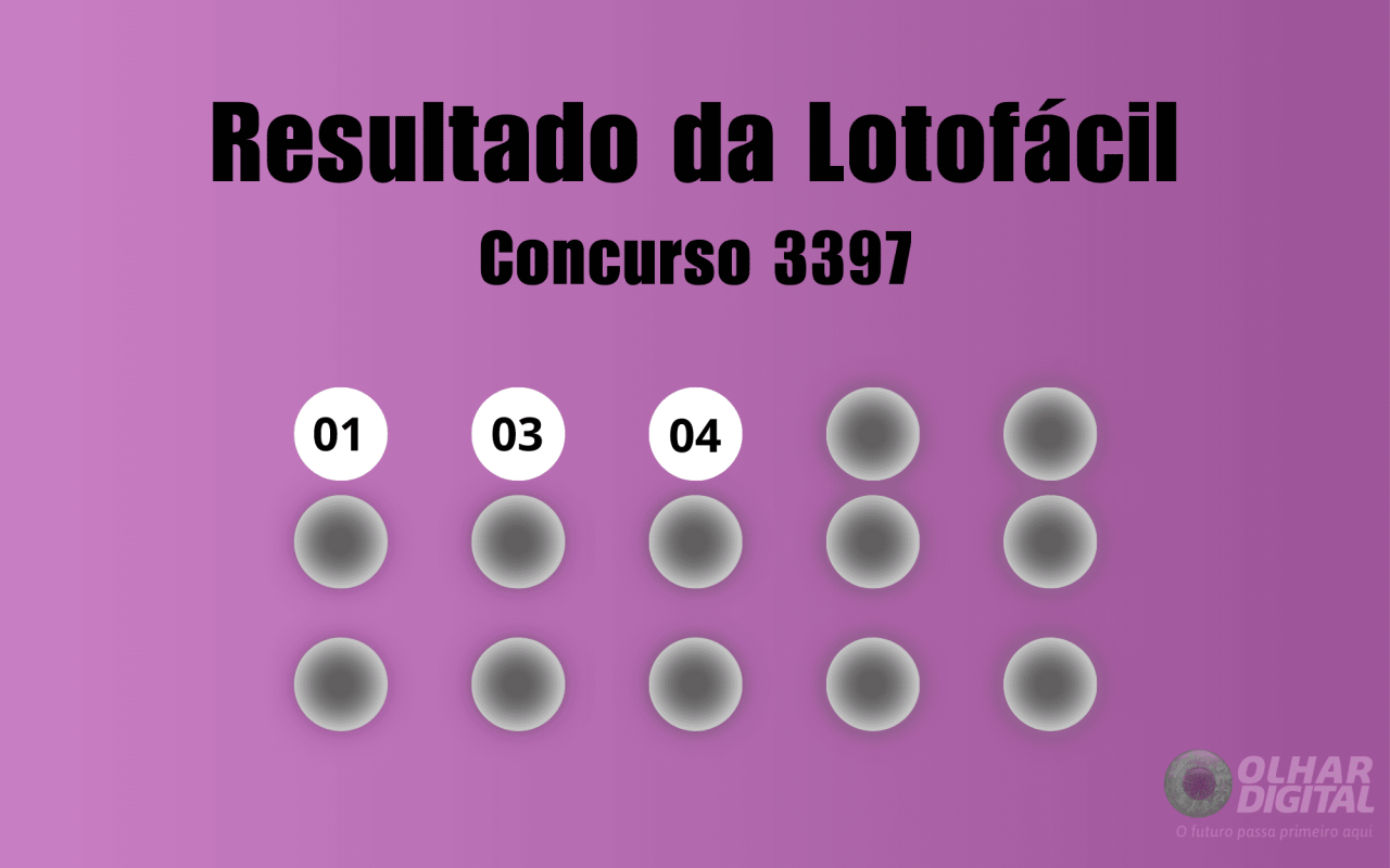 lotofacil-3397:-veja-resultado-de-hoje,-quarta-feira-(21)