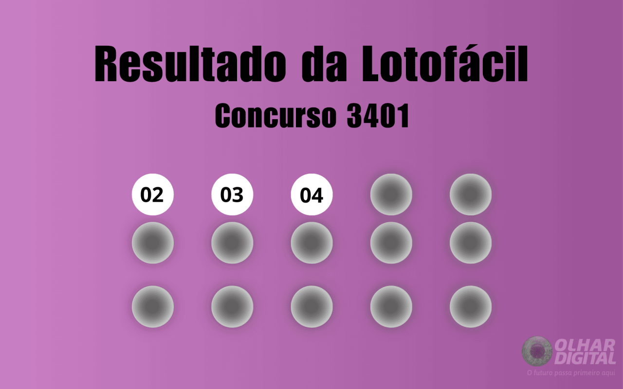 lotofacil-3401:-veja-resultado-de-hoje,-segunda-feira-(26)