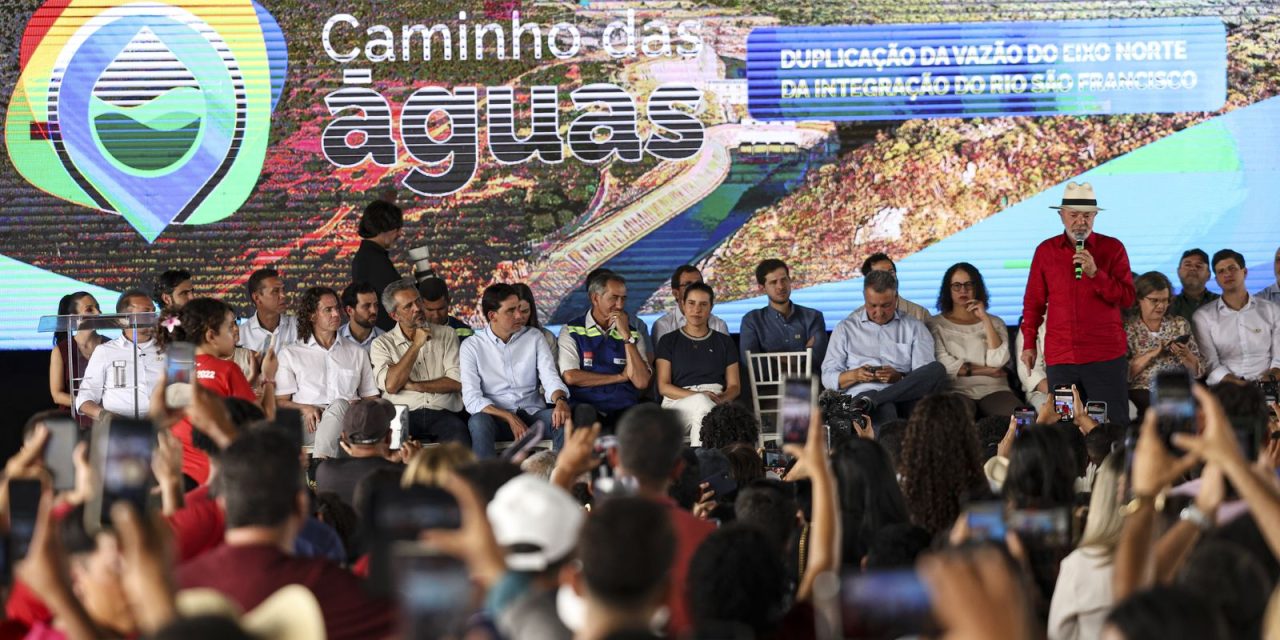 sao-francisco:-lula-autoriza-duplicacao-de-bombeamento-do-eixo-norte