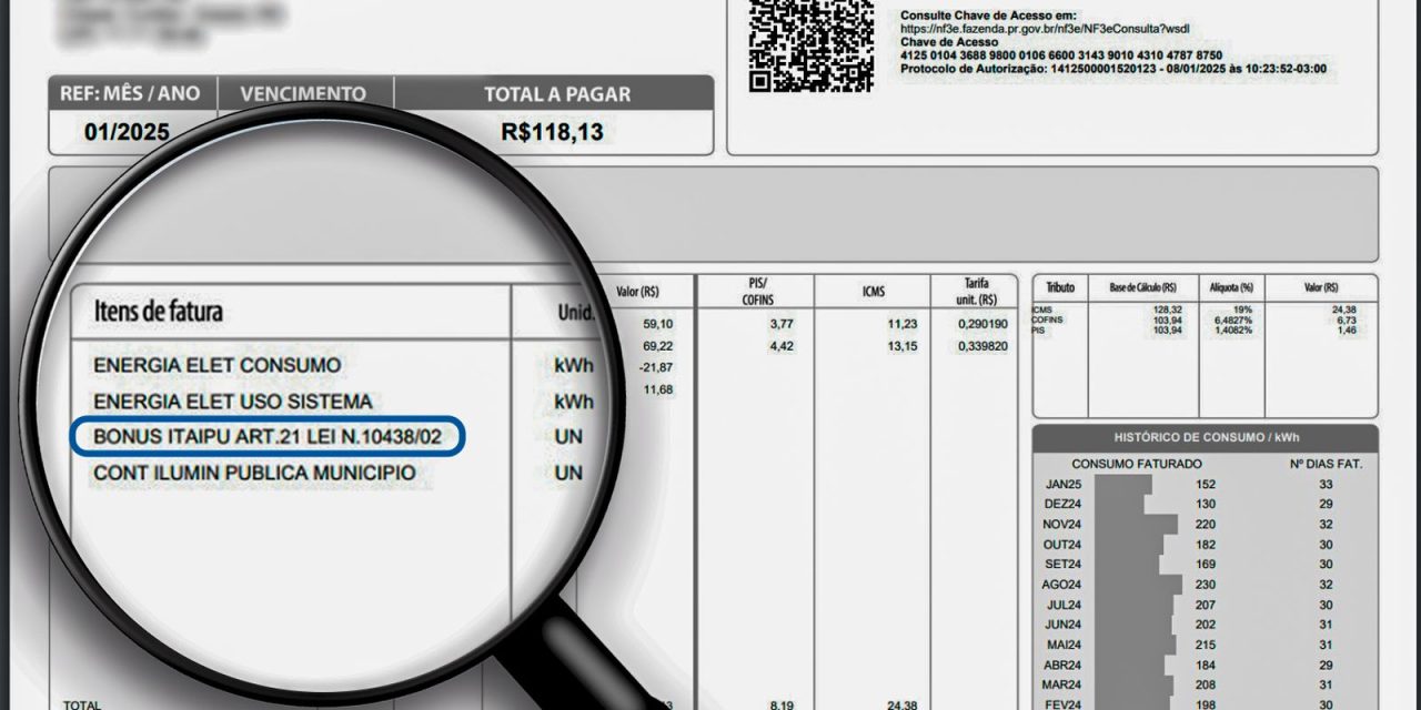 bonus-itaipu-dara-desconto-medio-de-r$-11,59-na-conta-de-luz-de-agosto