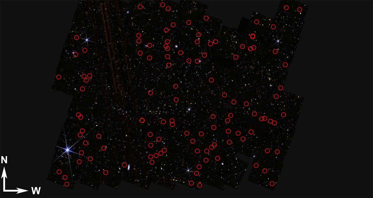 james-webb-descobre-300-objetos-de-brilho-tao-intenso-que-desafiam-a-ciencia