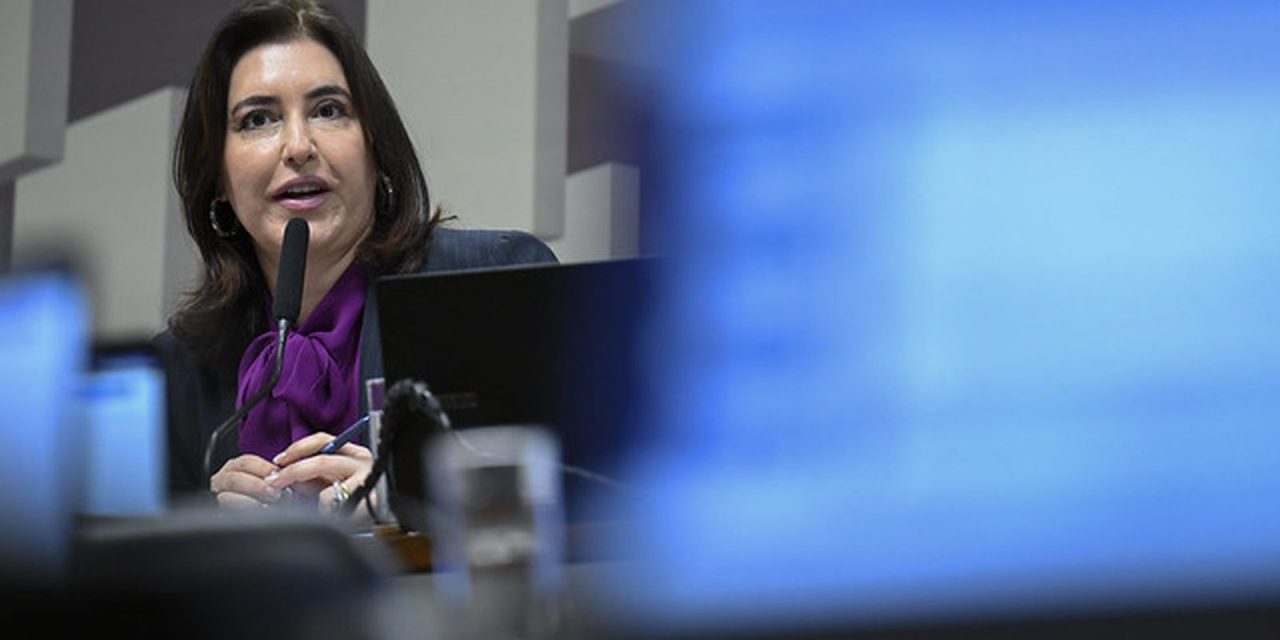 no-senado,-tebet-defende-revisao-de-gastos-e-de-isencoes-fiscais