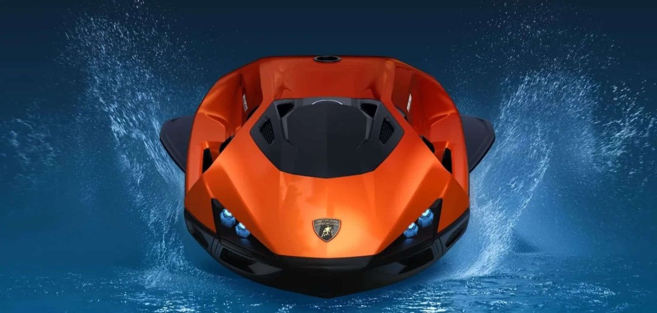 jet-sled-100%-eletrico-da-lamborghini-promete-luxo-e-adrenalina-embaixo-do-mar