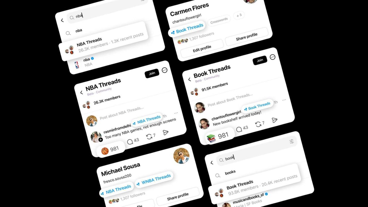 threads-lanca-“comunidades”-para-reforcar-engajamento-e-rivalizar-com-o-x