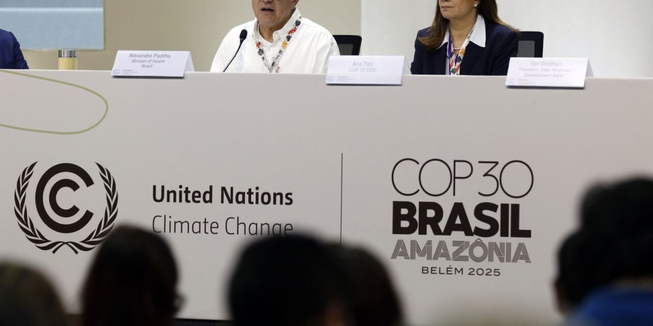 cop30:-80-paises-ja-aderiram-a-plano-de-acao-em-saude-de-belem
