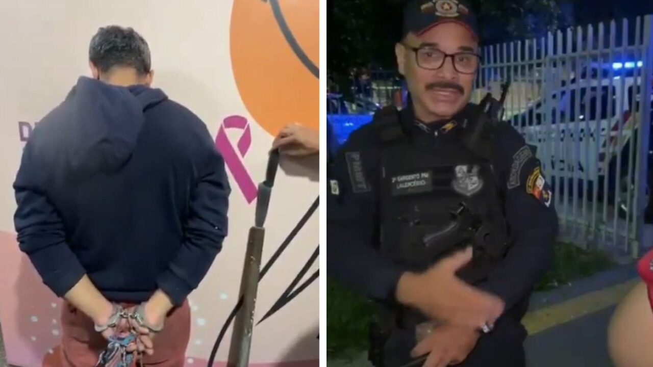 homem-tenta-matar-esposa-com-machado-durante-festa-de-aniversario-do-filho;-veja-video