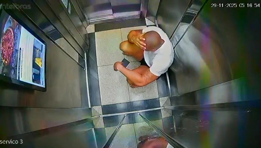 video-mostra-marido-suspeito-de-jogar-a-esposa-do-10o-andar-em-choque-no-elevador;-assista