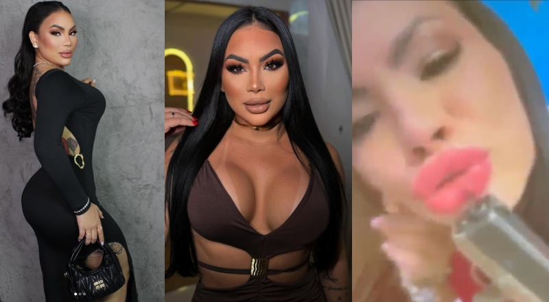 associacao-ao-trafico:-blogueira-e-presa-apos-video-com-ela-armada-viralizar-nas-redes