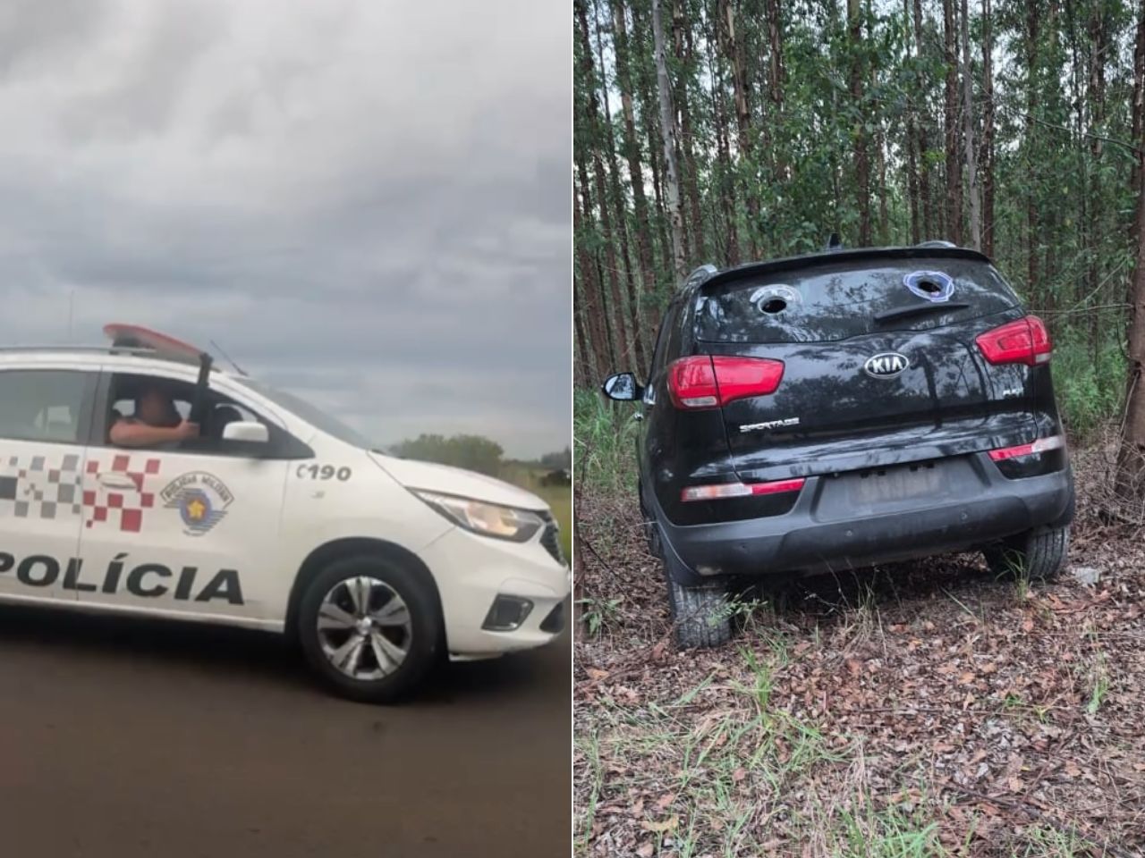 desesperados,-motoristas-dirigem-na-contramao-apos-ataque-a-carro-forte;-videos